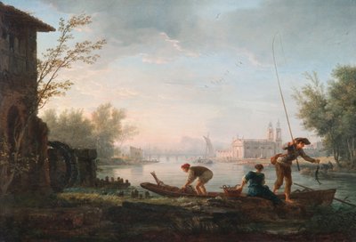 Las cuatro horas del día- Mañana de Claude Joseph Vernet